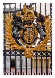 Gate at Buckingham Palace
