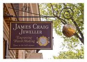 James Craig, Jeweler