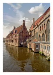 Along a Canal in Brugge