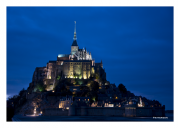 Night at Mont St. Michel
