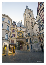 Walking through Rouen