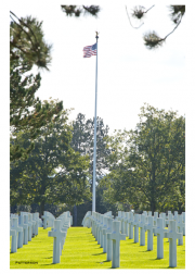 US Military Cemetery Above D-Day Landing