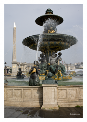 Place de la Concorde Fountain & Luxor Obilesk