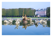 Fountain in Garden at Fontainebleau
