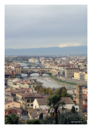 Cityscape with Ponte Vecchio