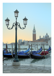 Gondolas in Venice