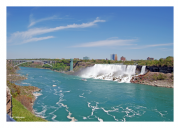 Niagra Falls with Bridge