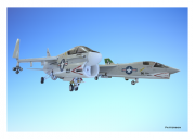 A-7 "Corsair II" & F-8 "Crusader"