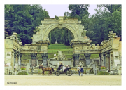 Roman Ruins on Grounds of Schonbrunn Palace