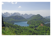 Hohenschwangau Castle & Alps