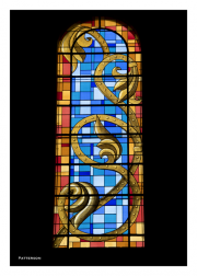 St. Laud Cathedral Stained Glass Window