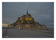Mont St. Michel at Dusk