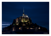 Mont St. Michel at Night