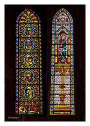 Bayeux Cathedral Stained Glass Windows