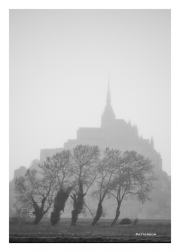 Mont St. Michel in the Mist