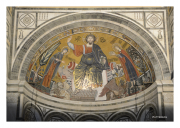 Florence - Mosaic in Abbey of San Miniato al Monte