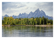 Grand Tetons from Snake River
