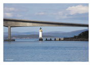 Bridge to Skye with Lighthouse