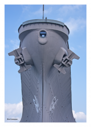 Bow of USS Wisconsin