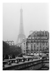 Eiffel Tower in the Mist