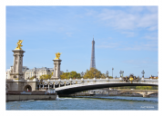 Eiffel Tower & Pont Alexandre III