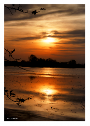 Sunset at Heinz Wildlife Refuge