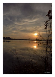 Sunset Over Creek